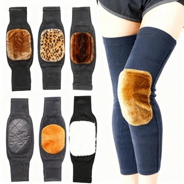 Flexible Thermal Woolen Knee Warmer