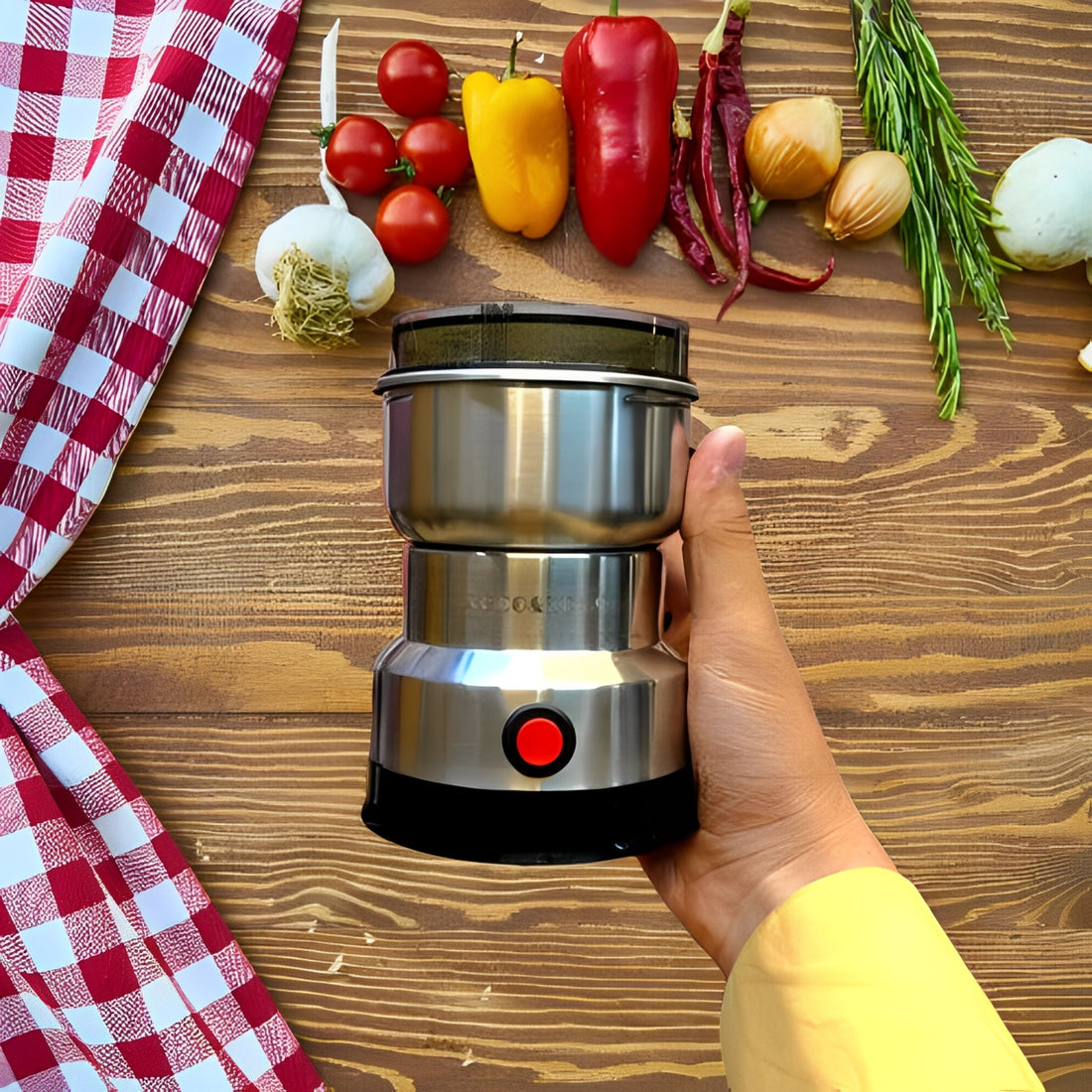 Multifunctional 400W Stainless Steel Grinder